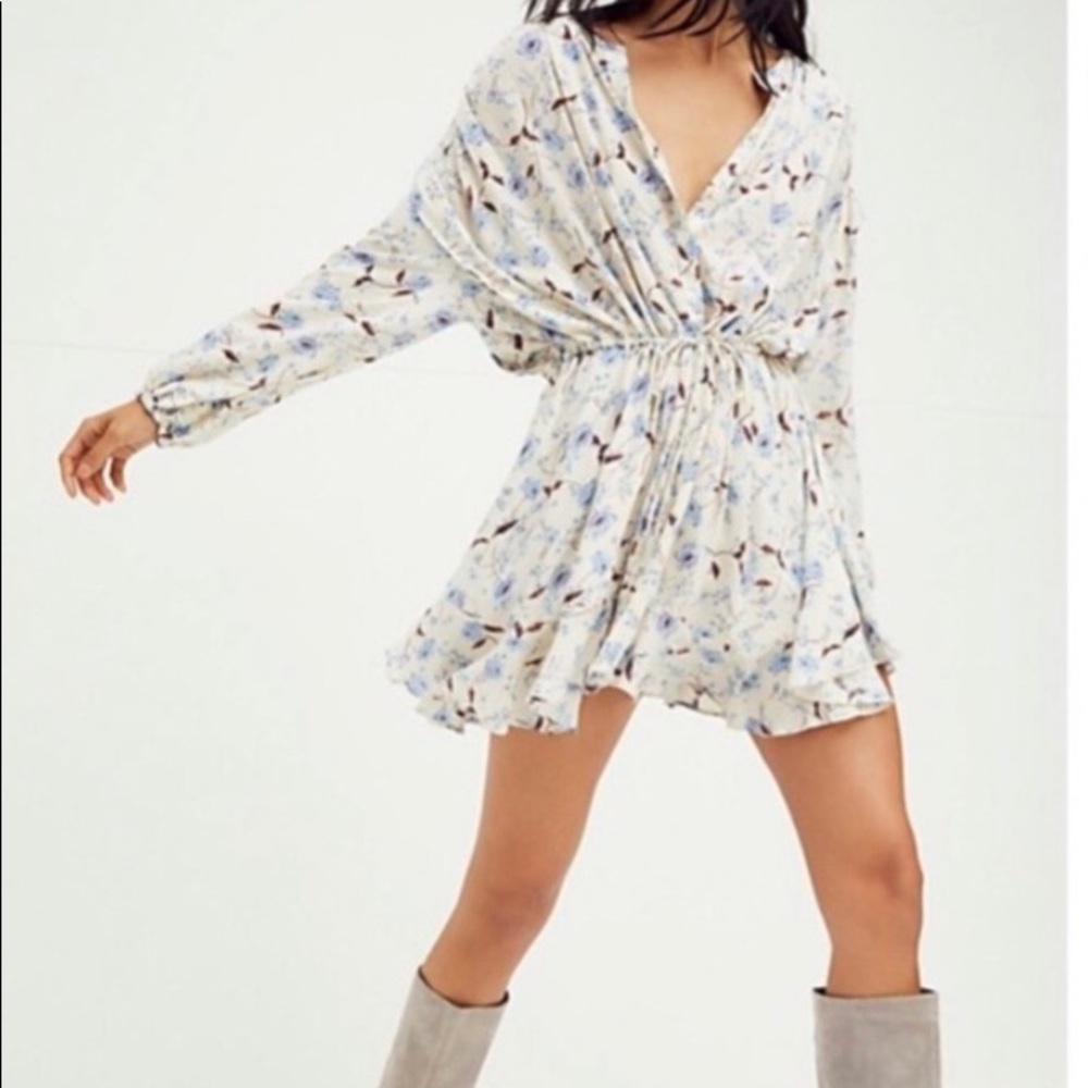Free People Flower Fields Mini Dress